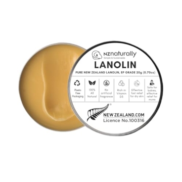 Pure New Zealand Lanolin EP Grade Cream for Breastfeeding & Skin Care