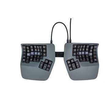 KINESIS Advantage360 Split Ergonomic Keyboard - Premium Mechanical Switches | Adjustable Tenting | U...