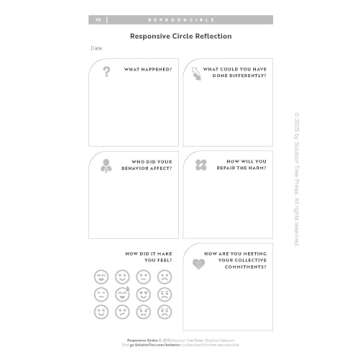 Responsive Circles: A Guide to Resolving Student Conflict and Building School Community (A step-by-step guide to restorative classroom management)
