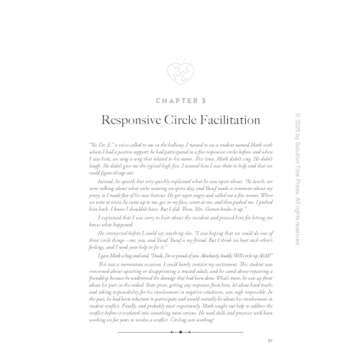Responsive Circles: A Guide to Resolving Student Conflict and Building School Community (A step-by-step guide to restorative classroom management)