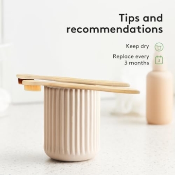 Eco-Friendly Bamboo Toothbrush Set for Adults and Kids