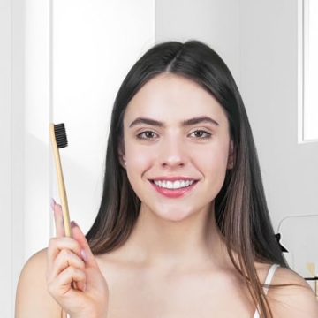 Eco-Friendly Bamboo Toothbrush Set for Adults and Kids