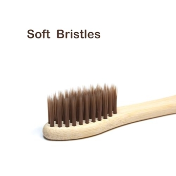 Eco-Friendly Bamboo Toothbrush Set for Adults and Kids