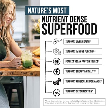 Organic Spirulina Powder – Best Nutrient Density Superfood