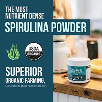 Organic Spirulina Powder – Best Nutrient Density Superfood