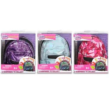 Real Littles - Micro Backpack - 3 Pack with 18 Stationary Surprises Inside! - Styles May Vary