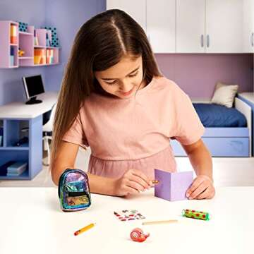 Real Littles - Micro Backpack - 3 Pack with 18 Stationary Surprises Inside! - Styles May Vary