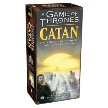 A Game of Thrones CATAN Brotherhood of the Watch Board Game 5-6 Player EXTENSION - Strategy Game for...