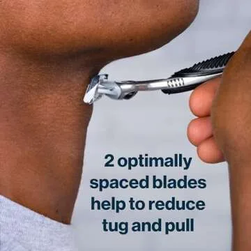 Gillette SkinGuard Men's Razor Handle + 2 Blade Refills