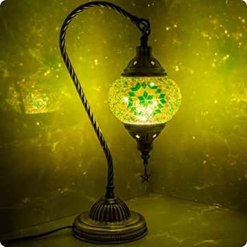 Yarra-Decor Handmade Turkish Moroccan Lamp - 3 Color Options