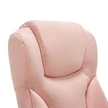 Serta Connor Executive Office Chair - Ergonomic Comfort in Pink