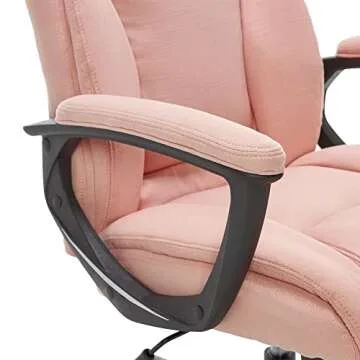 Serta Connor Executive Office Chair - Ergonomic Comfort in Pink
