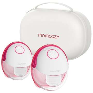 Momcozy Hands-Free Breast Pump - Efficient & Stylish