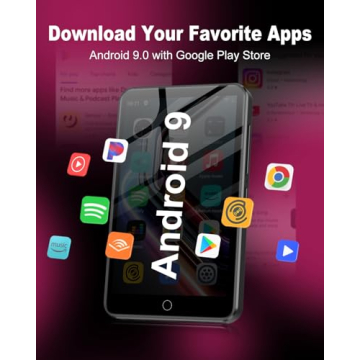 ZAQE 144GB MP3 Player with Bluetooth, WiFi & HD Touch Screen