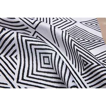 NaSoPerfect 27 inch Silk Feeling Scarf Square Satin Head Scarf Fashion Geometric Neck Scarfs for Women Beige