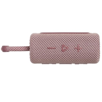 JBL Go 3 - Pink Portable Bluetooth Speaker with Bass
