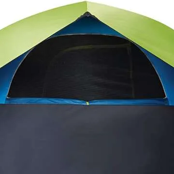 Coleman Sundome Dark Room Tent, 4/6 Person Tent Blocks 90% of Sunlight to Keep Inside Cool, Weatherproof Tent with Rainfly & Easy Setup in Minutes