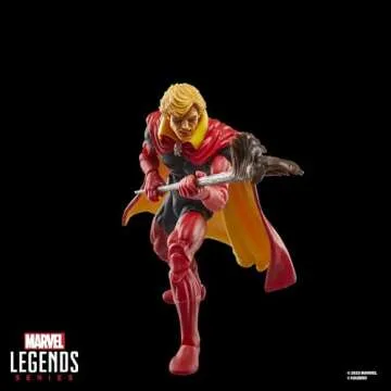 Marvel Legends Series Adam Warlock, Infinity Gauntlet Comics-Inspired Collectible 6-Inch Scale Action Figure with Character-Sized Comic Accessory