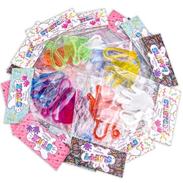 JOYIN 28 Packs Valentine Sticky Hands with Cards