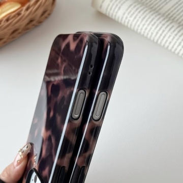 Stylish Longlayss iPhone 17 Pro Max Tortoise Case