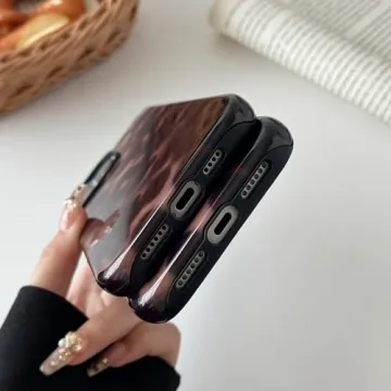 Stylish Longlayss iPhone 17 Pro Max Tortoise Case