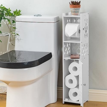 Toilet Paper Storage Stand for Bathroom | Slim & Stylish Solutions