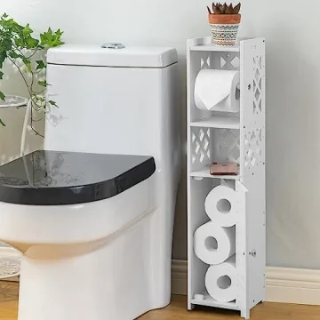 Toilet Paper Storage Stand for Bathroom | Slim & Stylish Solutions