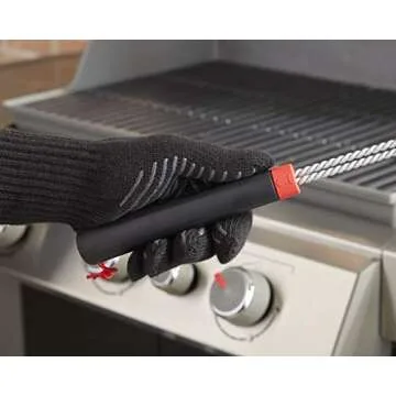 Weber 18" Three-Sided Grill Brush for Easy Cleaning