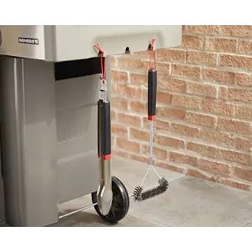 Weber 18" Three-Sided Grill Brush for Easy Cleaning