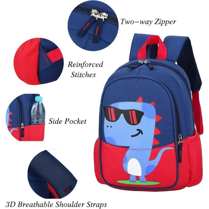 POWOFUN Toddler Dinosaur Backpack - Fun & Practical