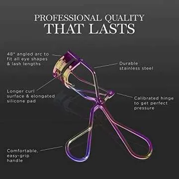 Eyelash Curler with Satin Bag - No More Pinching!