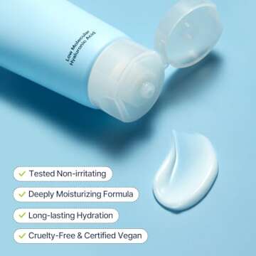 Torriden DIVE IN Cream 80ml (2.71 fl. oz.) | Facial Moisturizer for Sensitive, Oily Skin | Lightweight and Moistrul Creamy Texture | Hyaluronic Acid Cream, Allantoin