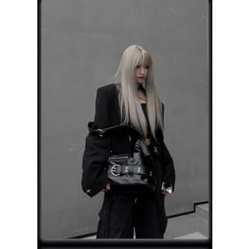 Women's Fashion Purse Cool Rock Punk hobo-Handbag Shoulder bag