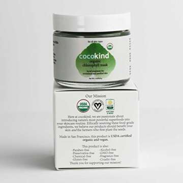 Cocokind Organic Chlorophyll Mask 2 oz/56.8 g