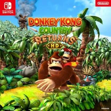 Epic Donkey Kong Country Returns HD Game for Nintendo Switch