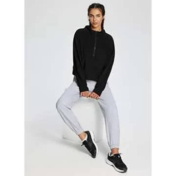 Stylish Cropped Women's Hoodies for Winter Comfort