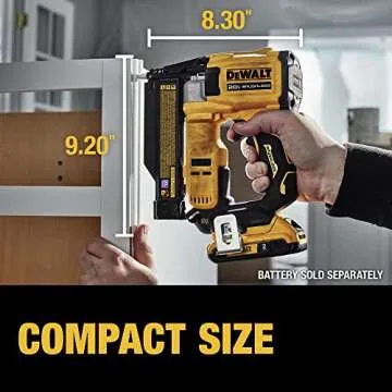 20V Max Brushless Cordless 23 Ga Pin Nailer