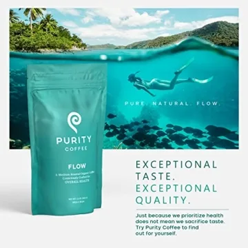 Purity Coffee Medium Roast Organic Whole Bean Coffee 12 oz