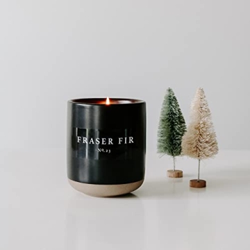 Fraser Fir Soy Candle with Cedar and Evergreen Scent