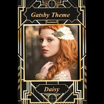 Art Deco Photo Booth Frame for 1920s Gatsby Themed Parties