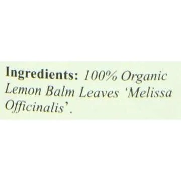 The Tao of Tea, Lemon Balm Herbal Tea, Loose Leaf, 2.0 Ounce Tin