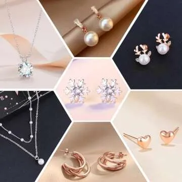 Jewelry Advent Calendar 2024 for Women with Earrings and Bracelets