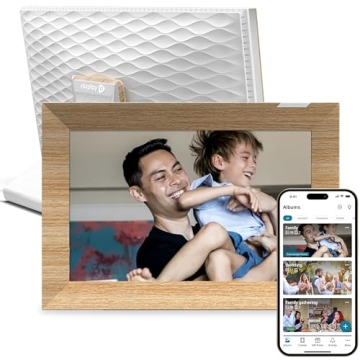 Nixplay Digital Touch Screen Photo Frame - 10.1" WiFi Picture Frame