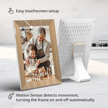Nixplay 10.1" Digital Photo Frame with WiFi for Families