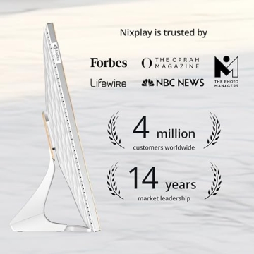 Nixplay 10.1" Digital Photo Frame with WiFi for Families