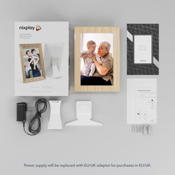 Nixplay 10.1" Digital Photo Frame with WiFi for Families