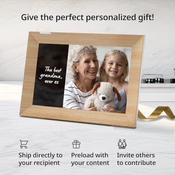 Nixplay 10.1" Digital Photo Frame with WiFi for Families