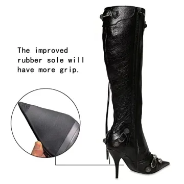 Stylish Kluolandi Women's Knee High Stiletto Boots