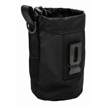 Diamondback Tool Pouch with Belt Clip - Modular Clip On Tool Pouch for Tool Belts, Vests, and Panels - Ideal Carpenter and Electrician Tool Pouch for Nails