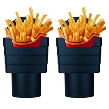 XIAOLONG 2PCS French Fry Holder Multi-Purpose Universal Drink Beverage Fast Food Holders Plastic Phone Mount